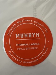Munbyn Thermal Labels 4×6 *220 Flat fold Bpa&bps Free