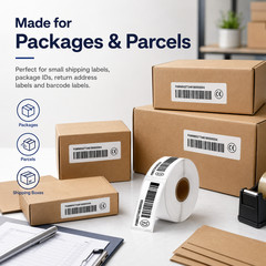 10Roll DYMO LW 30336 Compatible Return Address Label 1″ x 2-1/8″ 500 Labels/Roll
