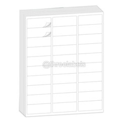 30000 1″ x 2-5/8″ Address Blank Labels Laser InkJet Mailing Adhesive 2.625 x 1