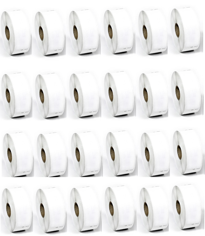 24 Rolls DYMO Address Labels 1 1/8 x 3 1/2 Peel and Stick