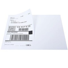 200-20000 Premium 8.5×5.5 Shipping Mailing Labels Half Sheet Self Adhesive Label