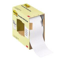 Post-it Labeling and Cover-up Tape: 2 in. x 36 yds. (White) [6-pack] 695