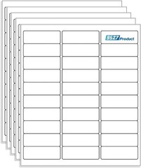 Quality White Sticker Labels 1×2.625 for Efficient Shipping – 900 Labels Total