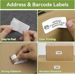 Compatible DYMO 30336 1″ x 2-1/8″ Rerurn Address Labels Labelwriter 450,4XL