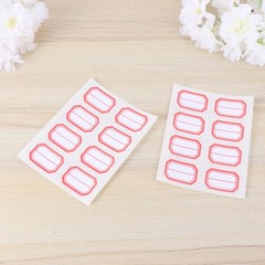 12 Sheets Labels Blank Product Sticker Classification Lable Stickers