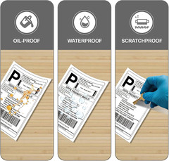 4X6 Thermal Shipping Labels, 500 Labels/2 Rolls (250 Pcs per Roll) Compatible w