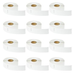 12Rolls of 350 Address Label 1-1/8″ x 3-1/2″ for Dymo 30252 LabelWriter 450 Duo