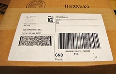 100 Rounded Corner Shipping label sheets, 2 labels per sheet , 200 Total Labels