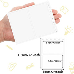50 Sheets/100 Pcs to from Return Address Mailing Labels Mail Shipping Label, Pos