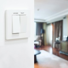 650PCS Light Switch Labels Stickers Transparent Waterproof Electrical Switch