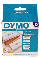 DYMO 30256 White Shipping Labels 300 Count NEW Open Box