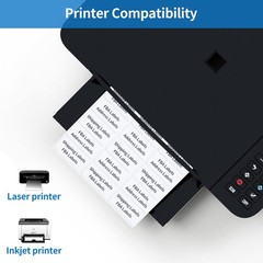 30-up 500 Sheets 1″ x 2-5/8″ Address Labels for Laser/Inkjet Printers, 15000 …