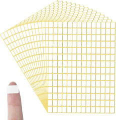 2940PCS Matte White Blank Labels Removable Name Price Stickers Self Adhesive