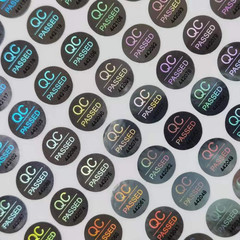 1700Pcs 0.39 Inch QC Passed Tamper Proof Stickers Silver High Security Tamper Ev
