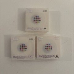 3 Packs 3/4″ Round Inventory Color Coding Labels 1000/Roll (3000 Total Labels)