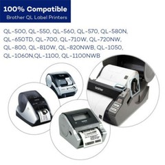 DK22205 DK-22205 Label fits Brother Printers QL500 QL600 QL700 QL800 QL1050/1100