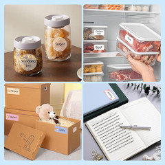 PUQU 30X50Mm Direct Thermal Sticker Labels, Self-Adhesive All-Purpose Label Make