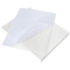 100 Full-Sheet Sticker Paper Matte 8-1/2″ x 11″ Self Adhesive Shipping Labels…