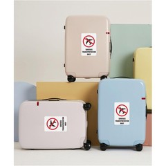 Hybsk 2×3 Inch Surface Transportation ONLY DOT Warning Labels 1 Roll, White