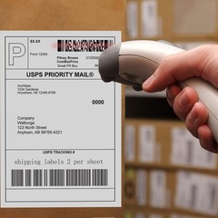 1000 8.5”x5.5” Shipping Mailing Labels Half Sheet Self Adhesive for Laser ink