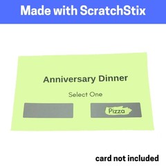 150 Pack, Scratch Off Stickers Labels – Rectangle, Gray, 1.9 x 0.6