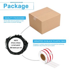 3 x 9/16″ x 3-7/16″ Direct Thermal Labels for LabelWriter 550[NOT FIT 550 & 5XL]