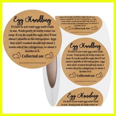 Farm Fresh Eggs Carton Kraft Paper Farm Fresh Egg Care Stickers Egg Handling …