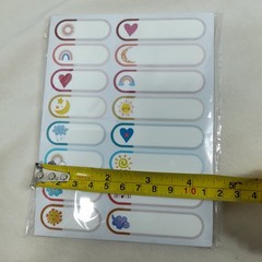 480 Pcs Baby Bottle Labels for Daycare Essentials, Waterproof Name Labels