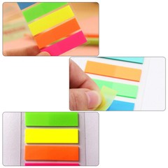 10x File Folder Tabs page flags Sticky Calendar Label Sticky Divider Tabs