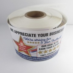 1 Roll of 350 eBay Thank You for Your Purchase Shipping Labels Stickers 3″ x 2″