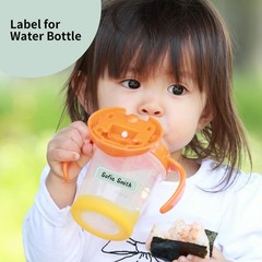 -Laminating Waterproof Water Bottle Labels – 320PCS Colored Write-on Name Lab…