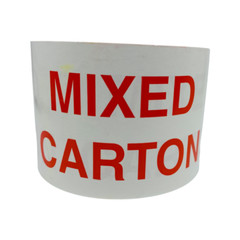 3×5 Mixed Carton Shipping Fragile Stickers Roll of 500 Labels (Made in the USA)
