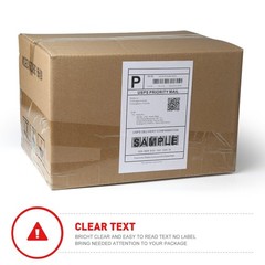 1000 Half Sheet 8.5×5.5 Shipping Labels for Laser & Inkjet Printers