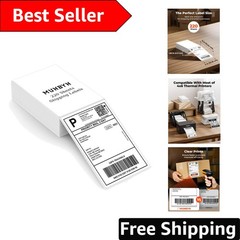 4×6 Direct Thermal Labels – 220 Sheets with Strong Adhesive and BPA-Free