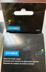 Lot of 2 DYMO 30327 LW White File Folder Labels 9/16” X 3 7/16” New