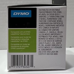 DYMO 30327 LabelWriter 1-UP File Folder Labels 9/16 x 3 7/16 White