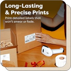 Aegis Adhesives Thermal Labels 15600 Count 12 Rolls
