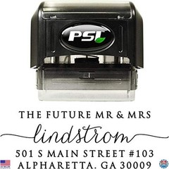 Custom Self-Inking Return Address Stamp – 4-Line Personalized for Envelopes