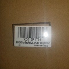 SJPACK 30-UP FBA Address Labels 3 Packs, 1″×2.625″, 300 Sheets, 9000 Labels, New