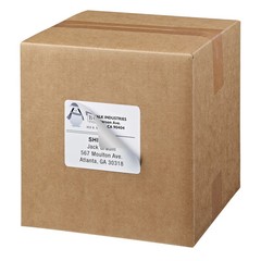 Laser Labels, Mailing, Permanent, 3-1/3″x4″, 150/PK, White