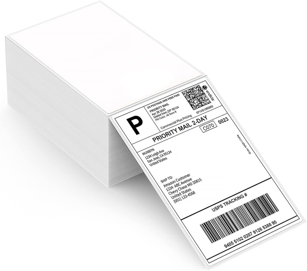 Thermal Direct Shipping Label – Commercial Grade | 4×6 Thermal Labels, No BPA