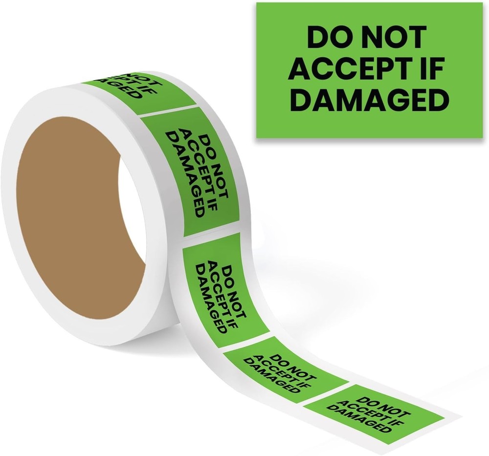 StickerJet Do Not Labels 3″x5″– 500 Pcs Stickers Roll for Shipping & Packing