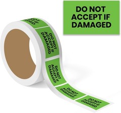StickerJet Do Not Labels 3″x5″– 500 Pcs Stickers Roll for Shipping & Packing