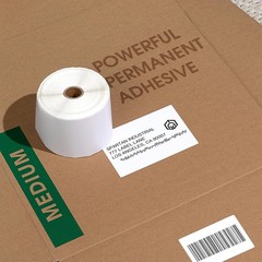 3″ X 2″ Direct Thermal Labels 7000 Count, 10 Rolls – Perforated | Price Barco…