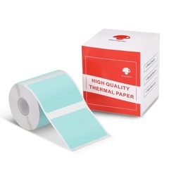 Thermal Sticker Labels Black on Green 40x30mm for Business, Home, Office, 230…