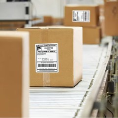 4×6 Fanfold Direct Thermal Shipping Labels for Zebra, Rollo & Rongta Printers