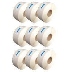 L LIKED Blank White 1 x 2 Inch Dissolvable Labels for Food Rotation Prep roll…