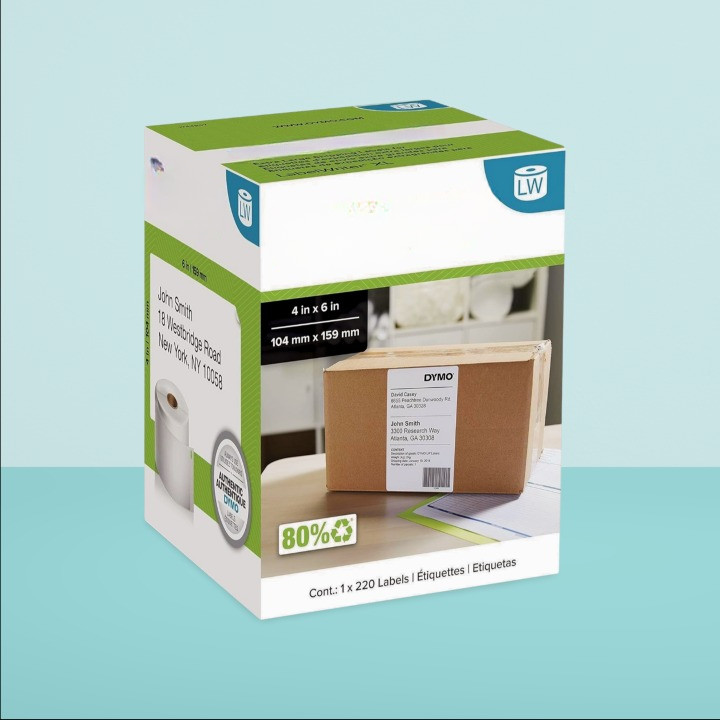 Authentic LW Extra-Large Shipping Labels for DYMO 4XL 5XL 4″ x 6″ 220 Labels