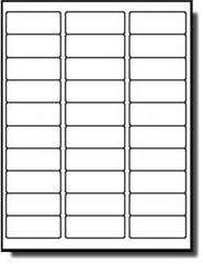 30 UP Address Labels for Inkjet Printers 1″ x 2-5/8″, Pack of 4500 Labels