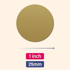 150 Pack, 1″ Scratch Off Stickers Labels, Round Circle – Silver